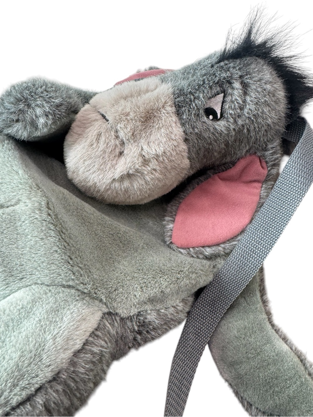 Vintage Winnie The Pooh Eeyore Disneyland Resort Backpack Plush Stuffed Animal - Picture 2 of 7
